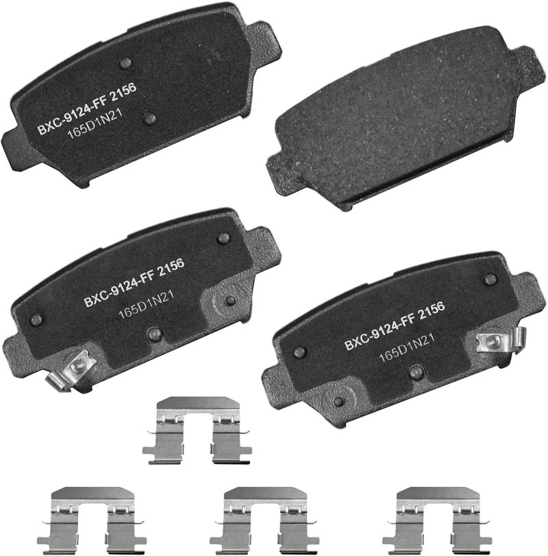 Bendix Premium SBC2156 Ceramic Rear Brake Pads for Mitsubishi Eclipse Cross 2020-2018, Eclipse Cross 2024-2022 - Image 1